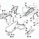 TRX500TM Облицовка кузова