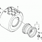 TRX400EX Заднее колесо