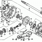 TRX500TM Редуктор