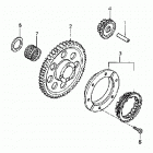 TRX350TE Муфта стартера