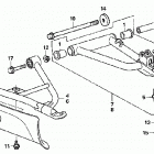 TRX500TM Передний рычаг