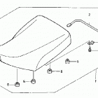 TRX350TE Сидение