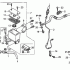 TRX300EX Front brake master       cylinder                 (trx30...