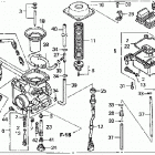 TRX350TE Карбюратор