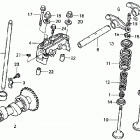TRX350TE Распределительный вал