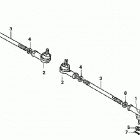 TRX350TE Рулевые тяги