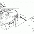 TRX300EX Fuel tank (trx300ex'01-'06)
