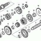 TRX500TM Трансмиссия