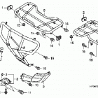 TRX500TM Багажник