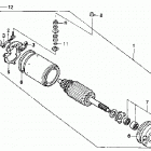 TRX350TE Стартер