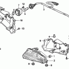 TRX500TM Taillight@stop light