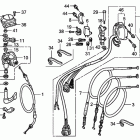 TRX300EX Handle lever@switch@cable (trx300ex'''''''''''''''''''''...