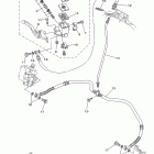 YFZ450 YFZ450YL/YFZ450YW Главный тормозной цилиндр,передний