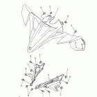 YFZ450X SPECIAL EDITION YFZ450XSEA Переднее крыло