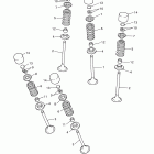 WR450F WR450FA Клапана