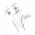 YFZ450 YFZ45BB/YFZ45BW Цепь механизма газораспределения