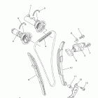 YFZ450RYL/YFZ450RYW Цепь механизма газораспределения