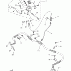 KODIAK 400 4WD HUNTER YFM4FAHV Главный тормозной цилиндр,передний