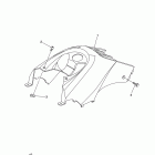 Wolverine 350 2WD YFM35XYL Боковая панель