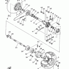 GRIZZLY 125 YFM125GBL Заднее колесо