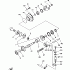 BRUIN 250 2WD YFM25BV Промежуточный ведущий вал