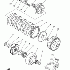 BRUIN 250 2WD YFM25BV Сцепление