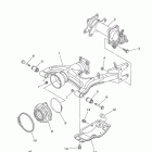 Wolverine 450 4WD YFM45FXYL Бугель (задний рычаг)