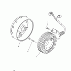 Grizzly 700 FI EPS 4WD Hunte YFM7FGPHY Генератор