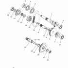 GRIZZLY 350 4WD HUNTER YFM35FGHB Трансмиссия