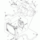 GRIZZLY 450 EPS 4WD HUNTER YFM45FGPHB Радиатор и Патрубки