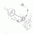 RAPTOR 250 YFM25RBL/YFM25RBW Генератор