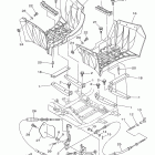 Wolverine 350 2WD YFM35XYL Подножки