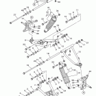 Raptor 250 Special ed YFM25RSE2Y Передняя подвеска колес