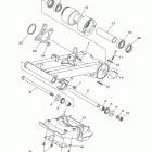 RAPTOR 250 YFM25RBL/YFM25RBW Бугель (задний рычаг)