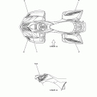 Wolverine 350 2WD YFM35XYL Наклейки