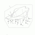 YFZ450RYL/YFZ450RYW Сидение