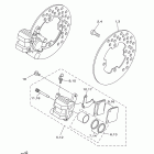 KODIAK 450 REAL TREE YFM450FAHR Передний тормозной суппорт