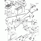 Grizzly 550 FI EPS 4WD Hunter  YFM5FGPHY Электрика 1
