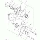 KODIAK 450 REAL TREE YFM450FAHR Водяной насос