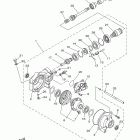 Wolverine 450 4WD YFM45FXYL Передний дифференциал