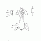 Raptor 250 Special ed YFM25RSE2Y Наклейки 1