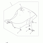 KODIAK 450 REAL TREE YFM450FAHR Сидение