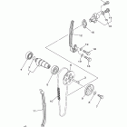 GRIZZLY 350 4WD HUNTER YFM35FGHB Цепь механизма газораспределения