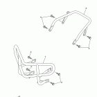 Wolverine 450 4WD YFM45FXYL Дуги безопасности