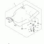 GRIZZLY 125 YFM125GBL Сидение