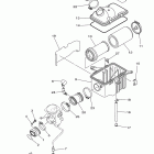 Wolverine 350 2WD YFM35XYL Впускная система