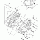 RAPTOR 250 YFM25RBL/YFM25RBW Картер
