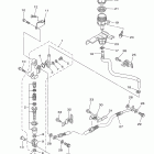 YFZ450RYL/YFZ450RYW Задний торм цилиндр