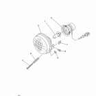 GRIZZLY 450 EPS 4WD HUNTER YFM45FGPHB Фара