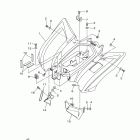 RAPTOR 90 YFM90RBW/YFM90RBL Заднее крыло